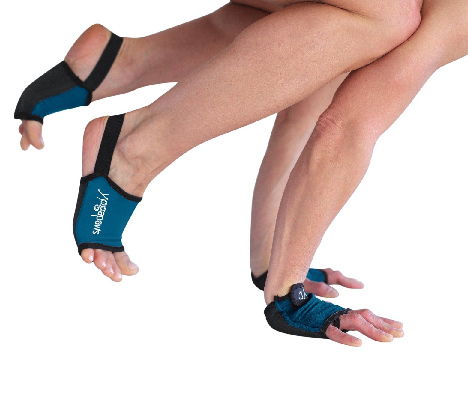 YogaPaws Elite Yoga Socks for Women and Men, Padded Non-Slip Grips, Ideal  for Pilates, Barre, Bikram and Workout : : Everything Else